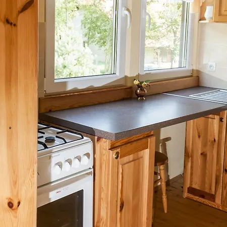 Half Of A Home, Large Garden, Terrace Dom wakacyjny Szymbark (Pomerania)