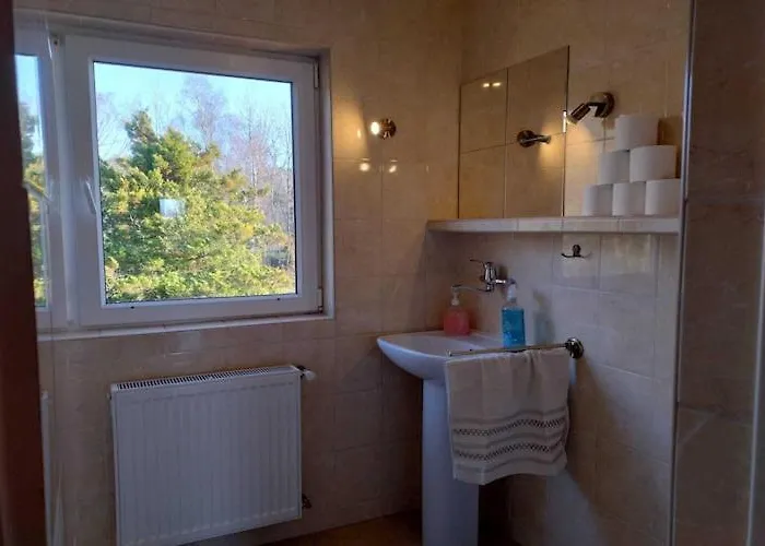 Half Of A Home, Large Garden, Terrace * Szymbark (Pomerania)